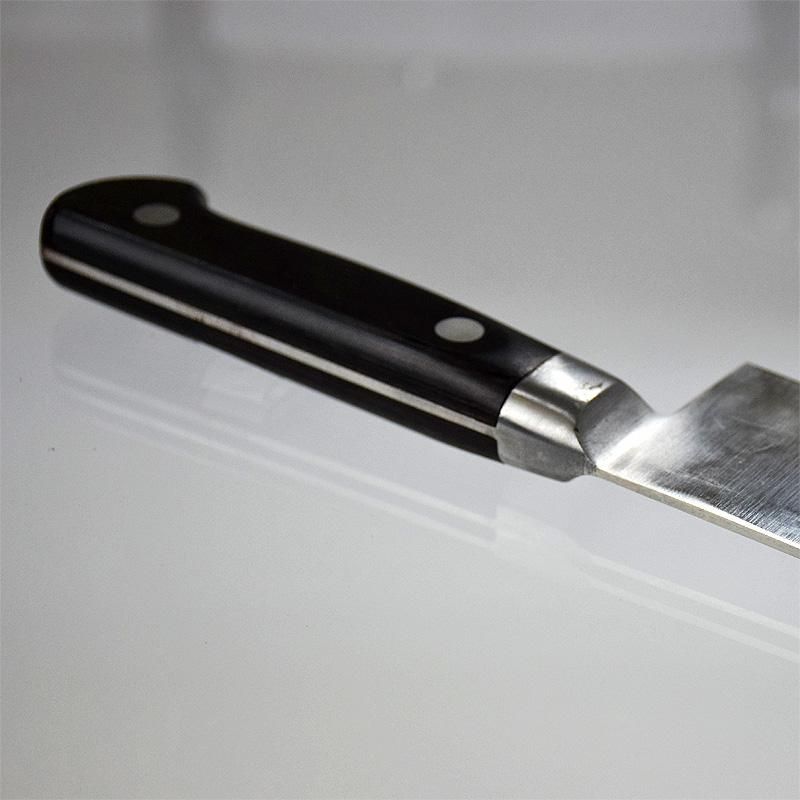 源助久「ツバ付牛刀」240mm スウェーデン鋼 - 越前本手打包丁と農具の