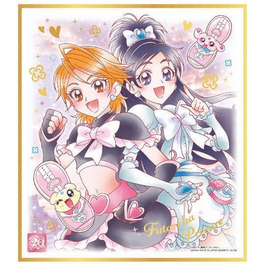 プリキュア 色紙ART 20周年special [2.ふたりはプリキュア(ゴールド