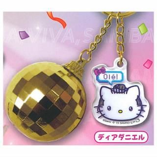 マツケンサンバ×ハローキティ ミラーボール付きキーホルダー [5