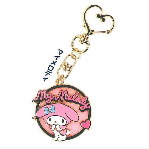 サンリオキャラクターズ キラキラ透明メタルチャーム [3.マイメロディ