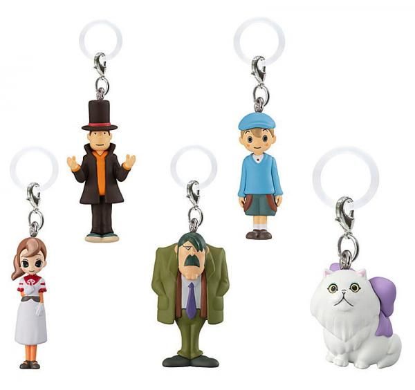 全部揃ってます!!】レイトン教授と不思議な町 めじるしアクセサリー