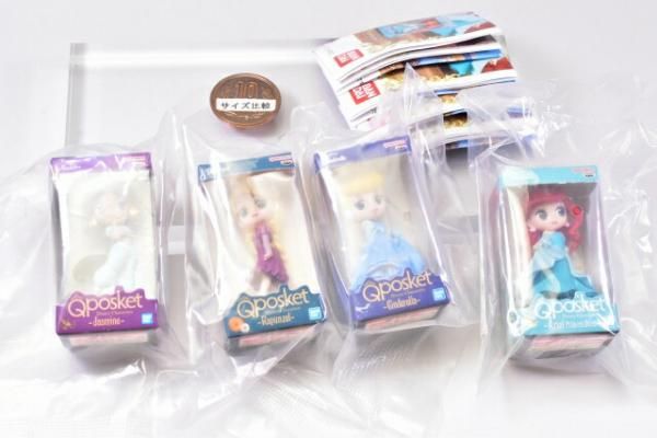 全部揃ってます!!】ディズニー Q Posket ミニチュアコレクション [全4