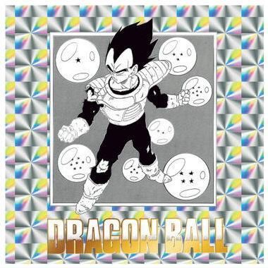 ドラゴンボール40周年記念 オリジナルイラストレーション シール