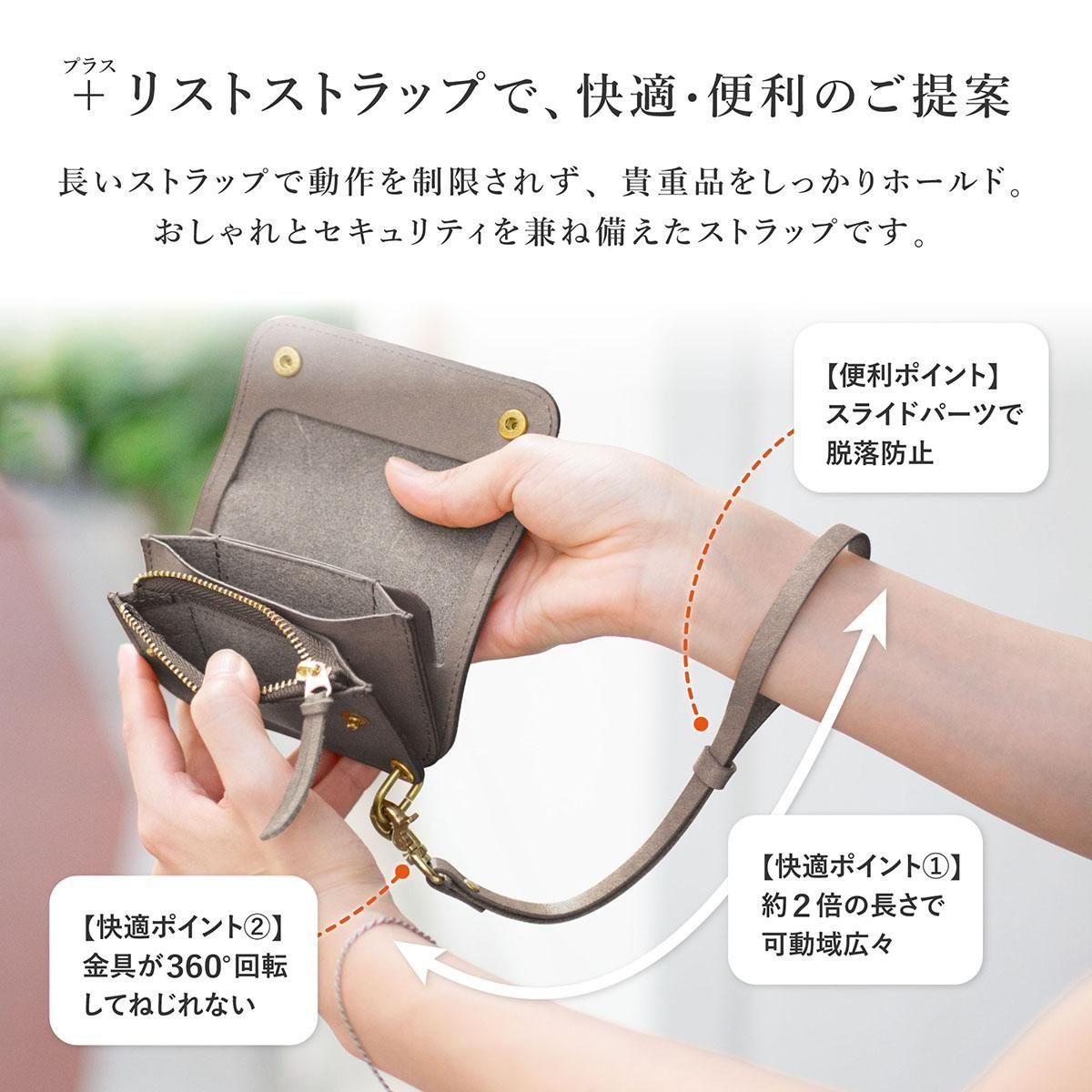 本革製 ストラップ「プログレ トラッカーウォレット用ストラップ