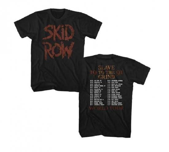 バンドTシャツ 公式 スキッド ロウ,Tシャツ,Skid Row,Tシャツ,ツアーT