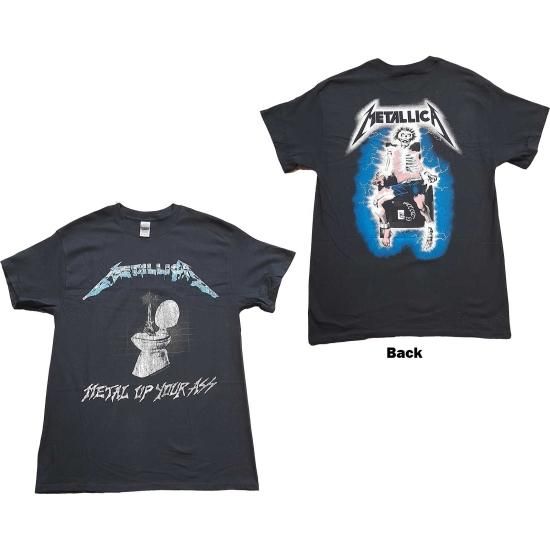 バンドTシャツ 公式 メタリカ METALLICA Tシャツ TAKA 便器 Metal Up