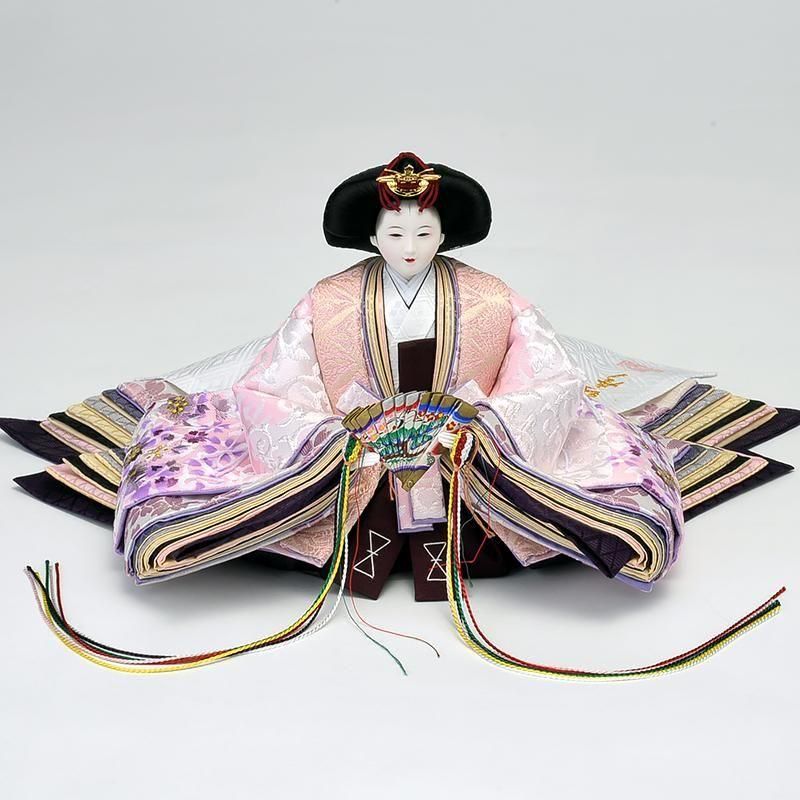 衣裳着桜刺繍親王飾り|2026 - 福田屋人形店のネットストア