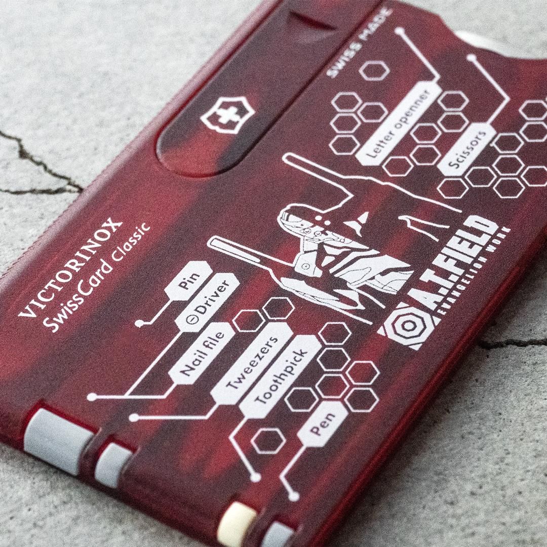 特典ステッカー対象】 A.T.FIELD EVANGELION WORK ビクトリノックス