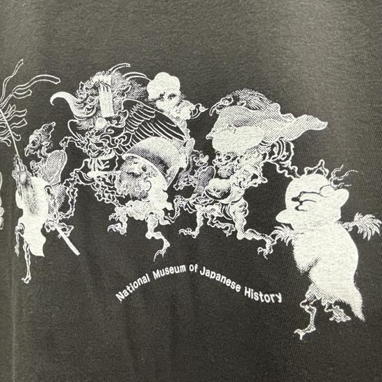 百鬼夜行のTシャツ（国立歴史民俗博物館ミュージアムショップオリジナル）