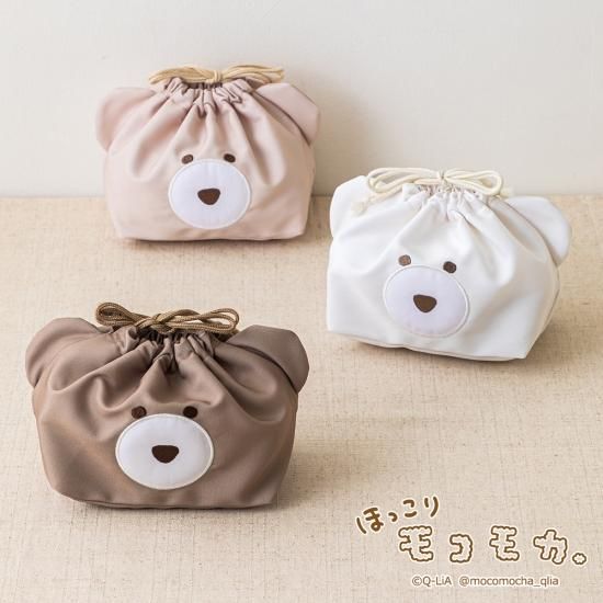 ネコポス対応】ほっこりモコモカ ランチ巾着 - クーリア・オンライン