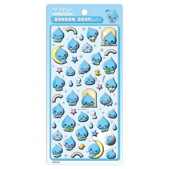 ネコポス対応】ボンボンドロップシール しずくちゃん - クーリア