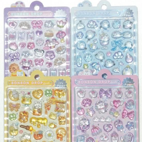 ネコポス対応】ボンボンドロップシール はちみつボンボン - クーリア