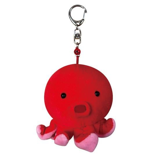 フエ入りたこマスコットキーホルダー - ゆるくて可愛いアイテムが