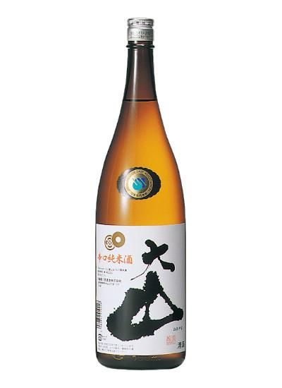 大山辛口 純米酒1800ml - 東北の地酒専門店｜田口酒店 東北酒倶楽部