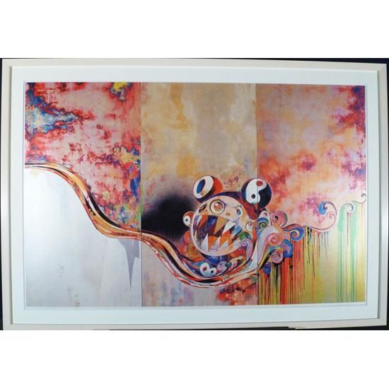 村上隆「727-272」絵画 額付 版画 - ギャラリーボヤージュ オンライン