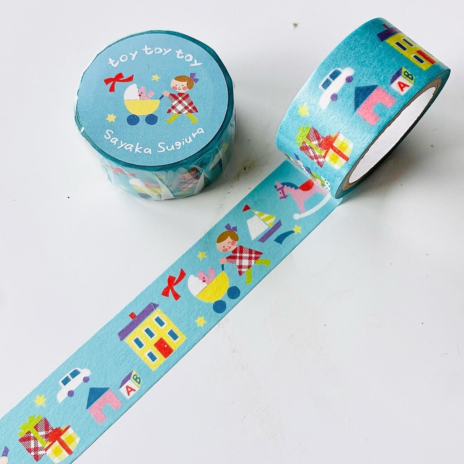 手紙社 杉浦さやか マスキングテープ toytoytoy T-SS-001