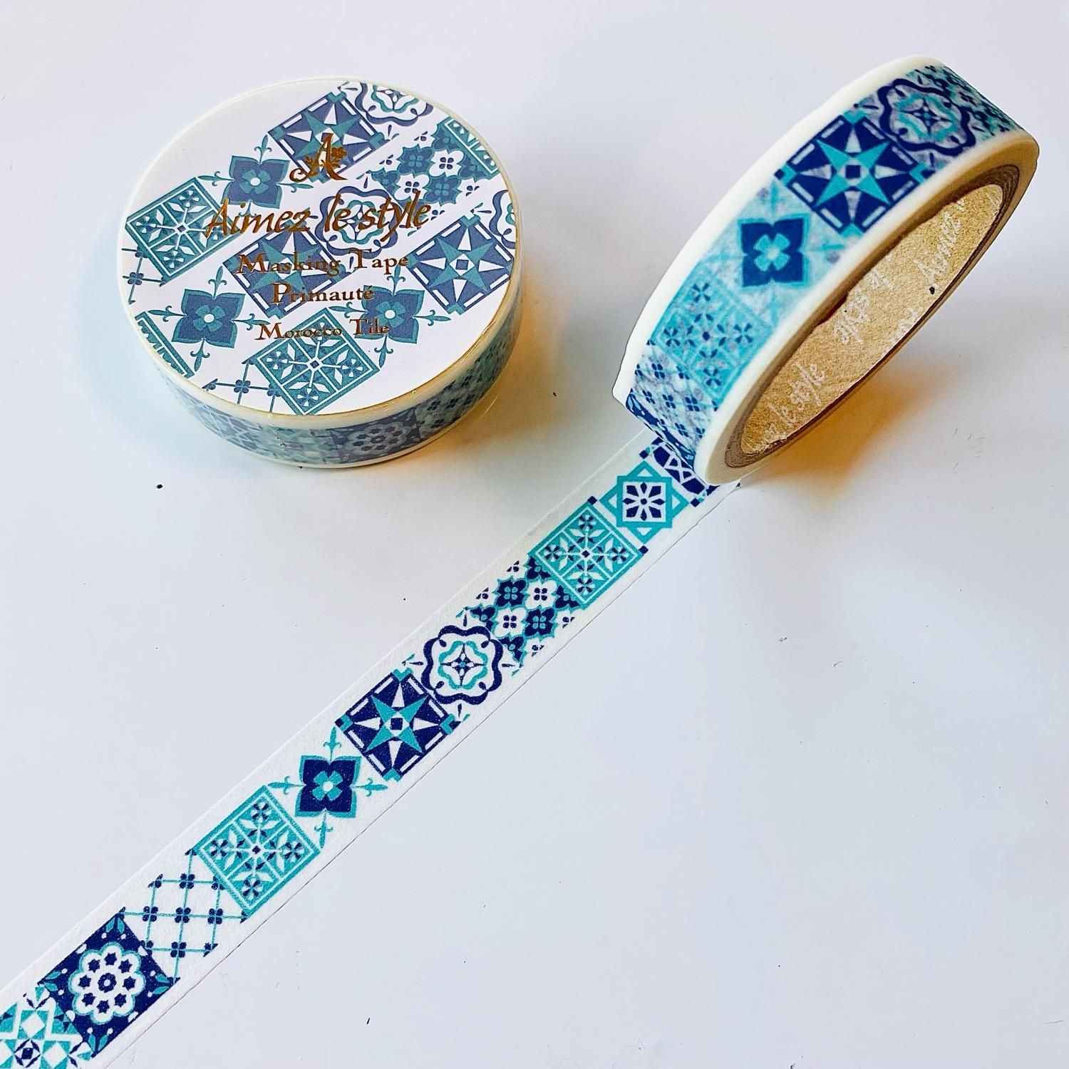 Aimez le style(エメルスタイル) マスキングテープ モロッコタイル