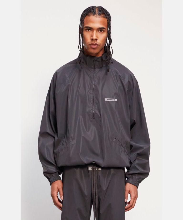 FOG ESSENTIALS HALF ZIP TRACK JACKET - エッセンシャルズ ハーフ