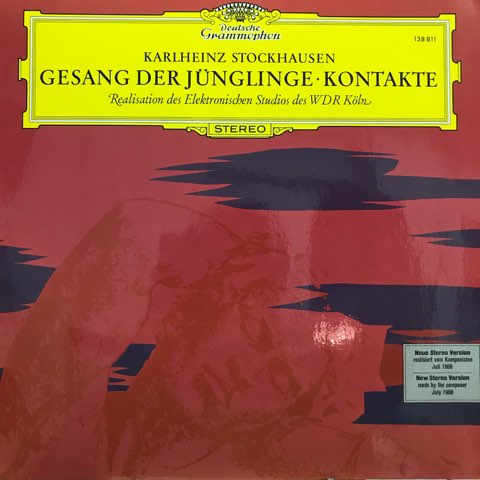 LP Karlheinz Stockhausen / Gesang Der Junglinge - Kontakte
