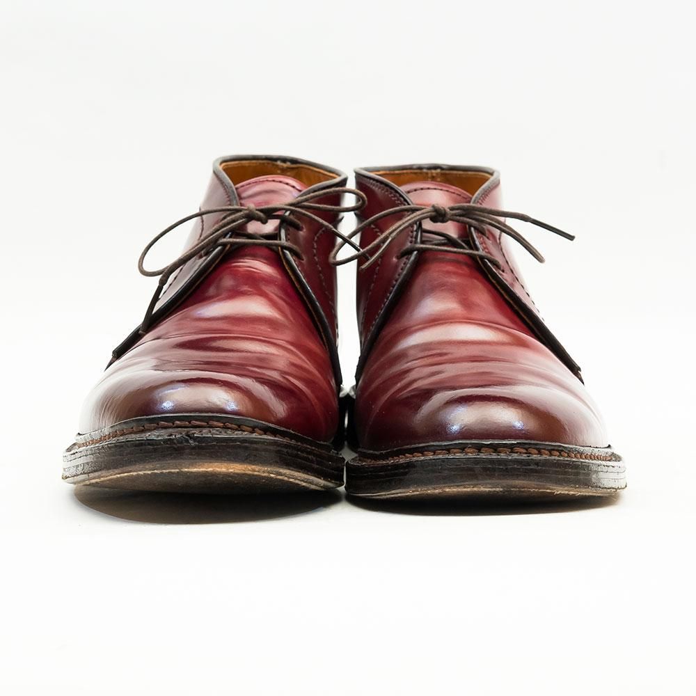 オールデン 1339 チャッカブーツ バーガンディ コードバン サイズ7D