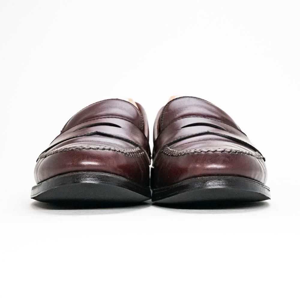 オールデン 984 コイン ローファー カーフ バーガンディ サイズ7E