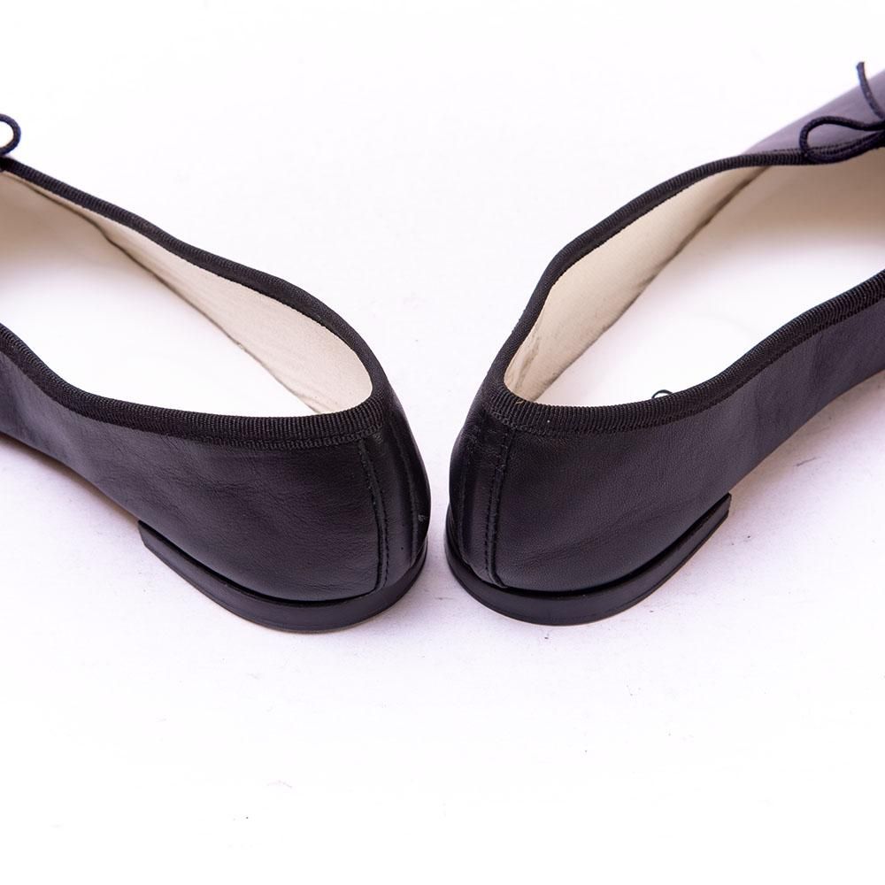 レペット MANON(マノン) レザーバレエシューズ ブラック サイズ39