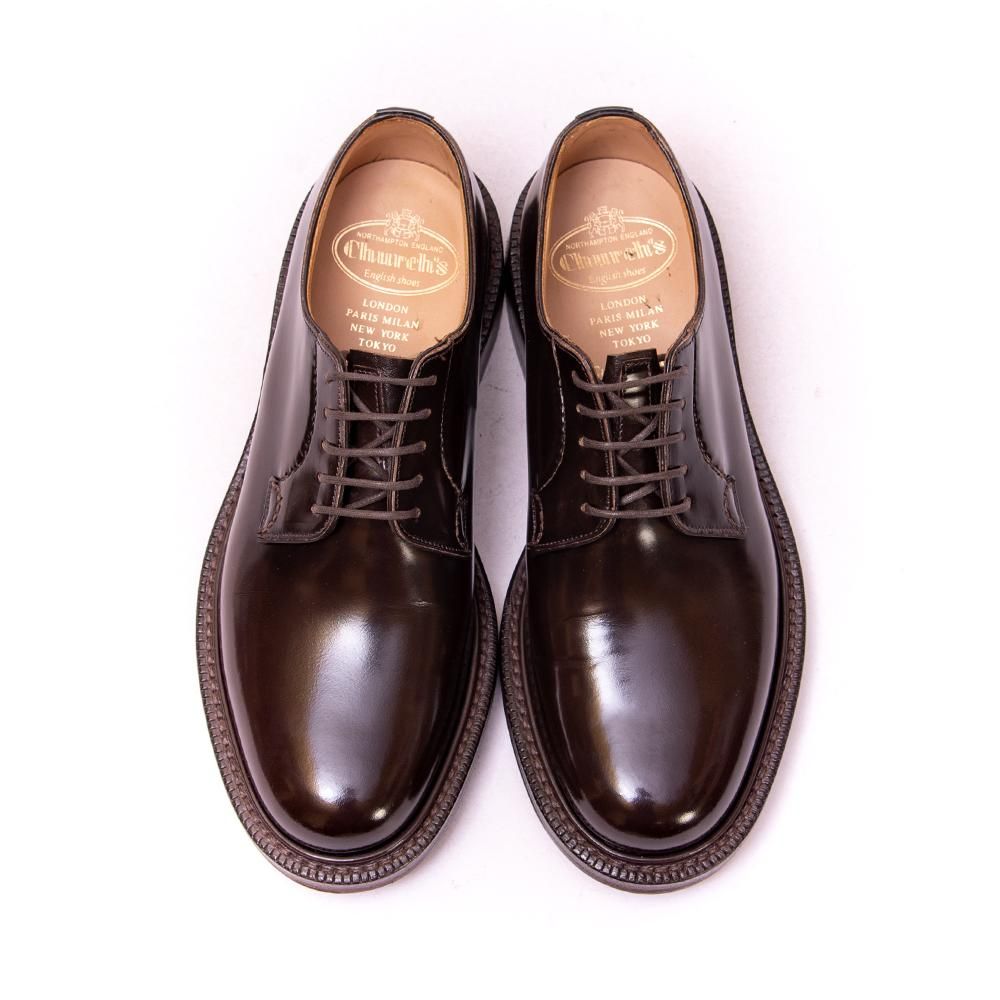 チャーチ SHANNON(シャノン)プレーントゥ ライトエボニー ダーク