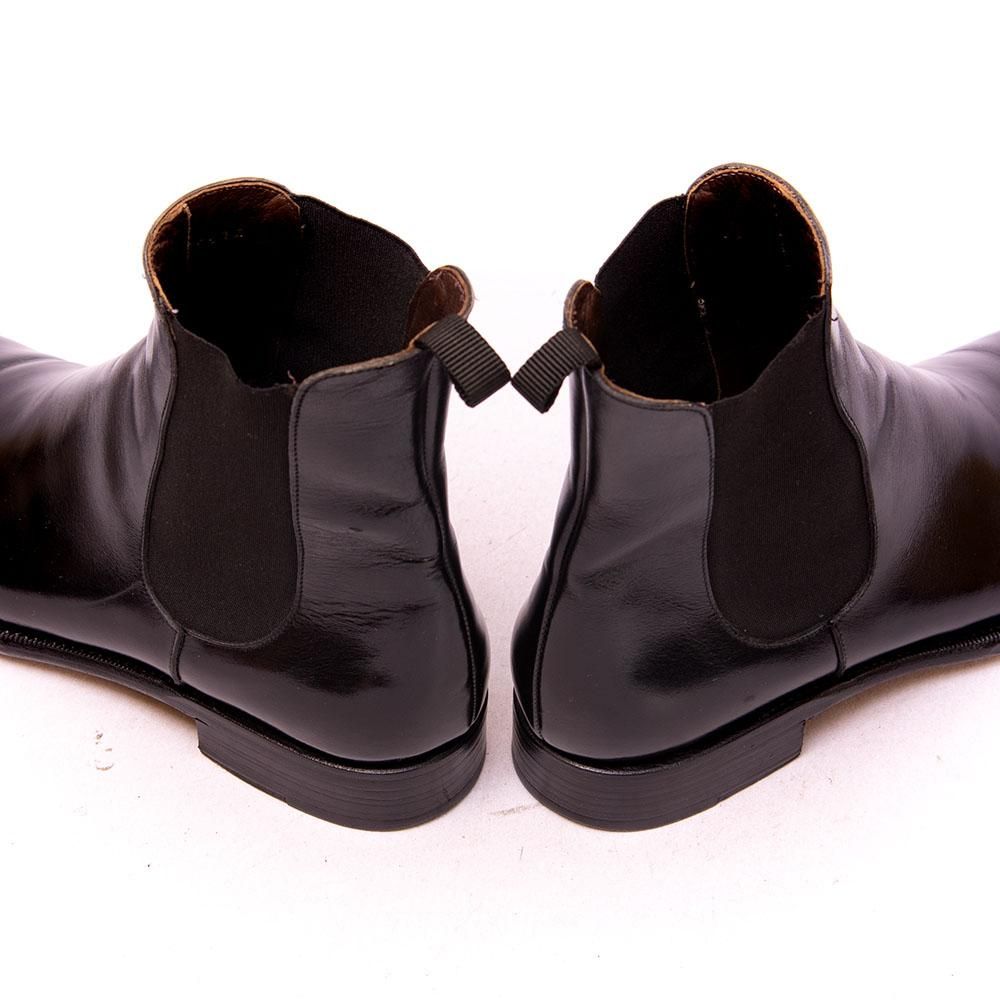 カルミナ サイドゴアブーツ ブラック サイズ7 - 中古革靴販売|革靴の
