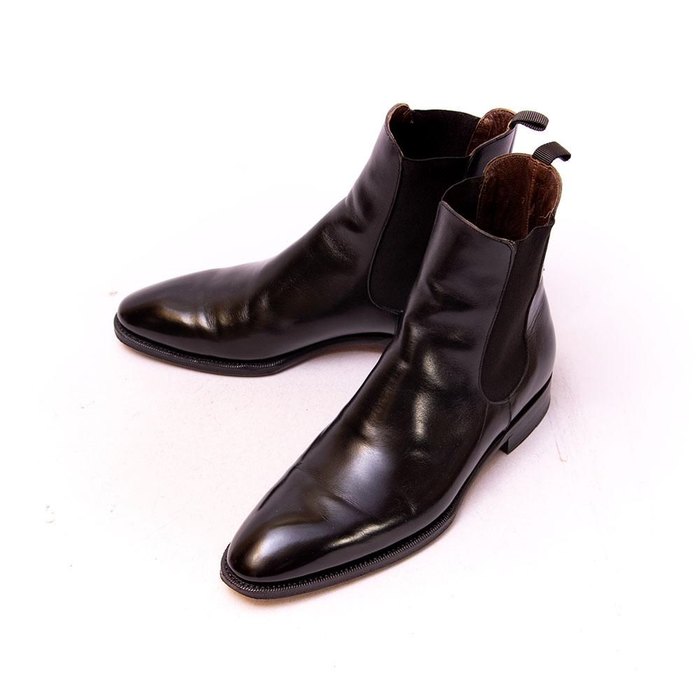 カルミナ サイドゴアブーツ ブラック サイズ7 - 中古革靴販売|革靴の