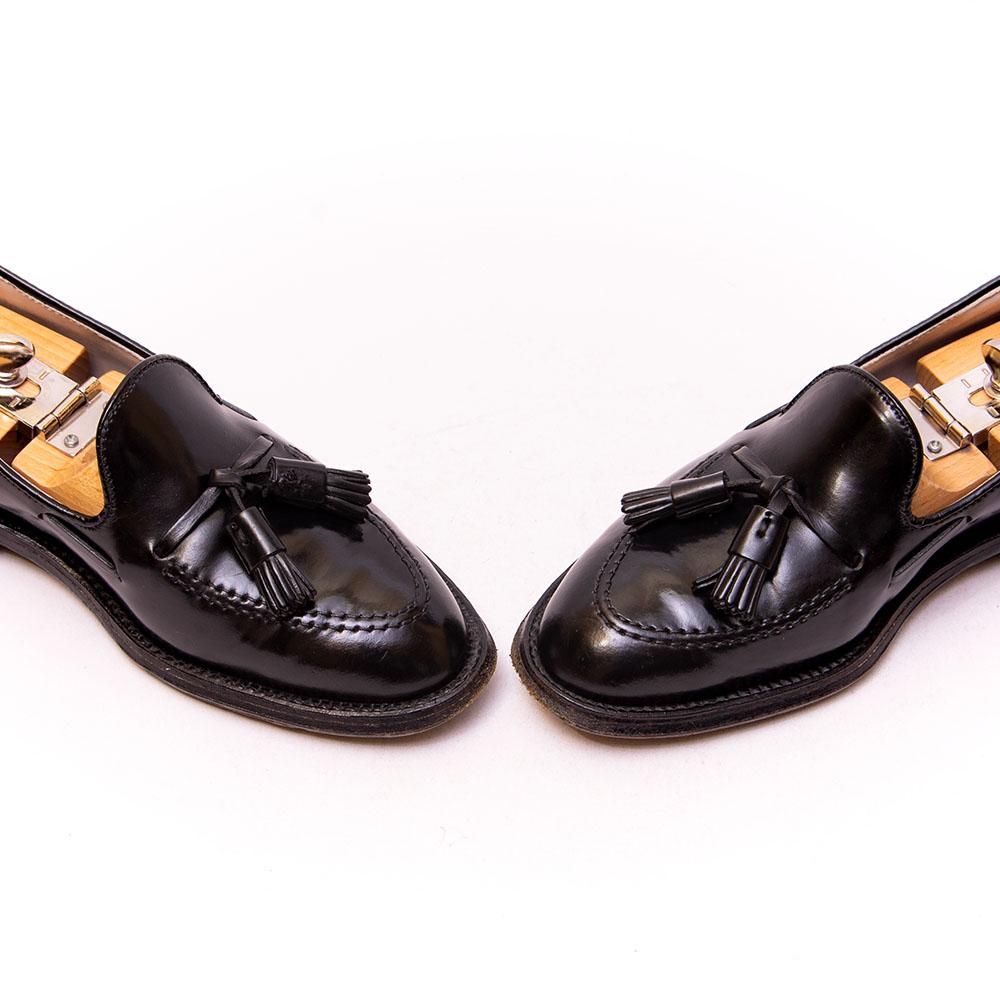 オールデン 664 タッセルローファー コードバン ブラック サイズ6D