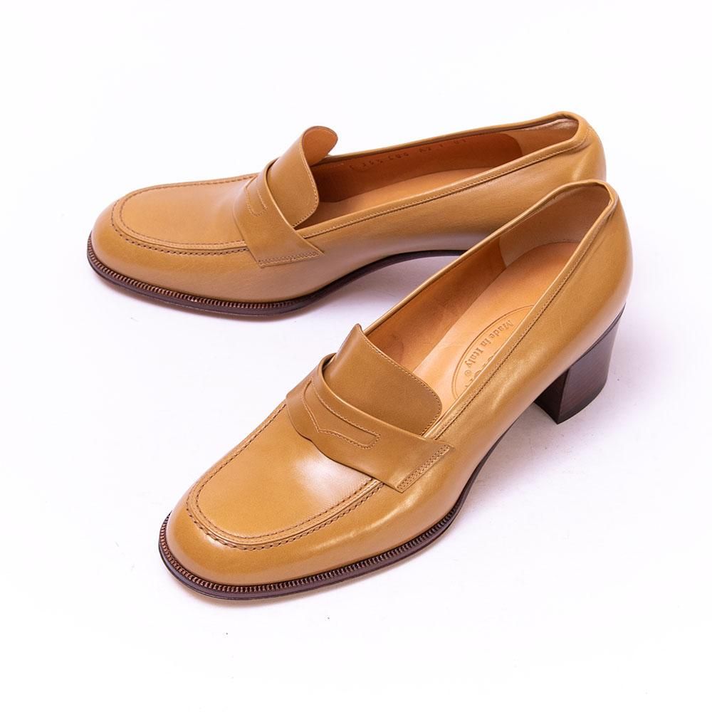 ジェイエムウエストン ヒールローファー デュプイ ライトブラウン 廃盤