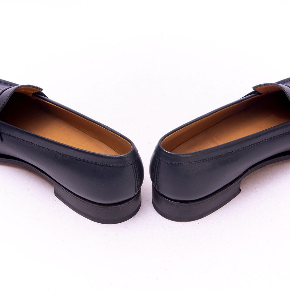 ジェイエムウエストン 180 シグニチャーローファー ネイビー ブルー