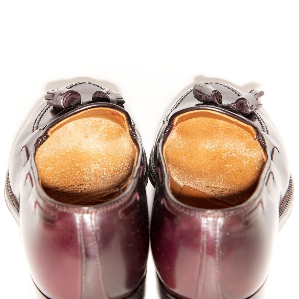 オールデン 563 タッセルローファー コードバン バーガンディ サイズ