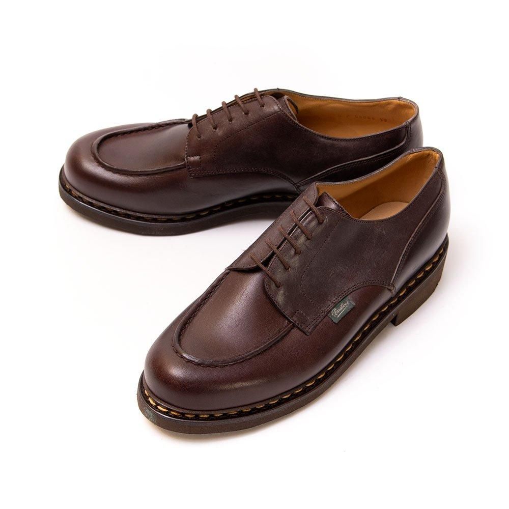 パラブーツ CHAMBORD(シャンボード)Uチップ カフェ リスレザー サイズ8