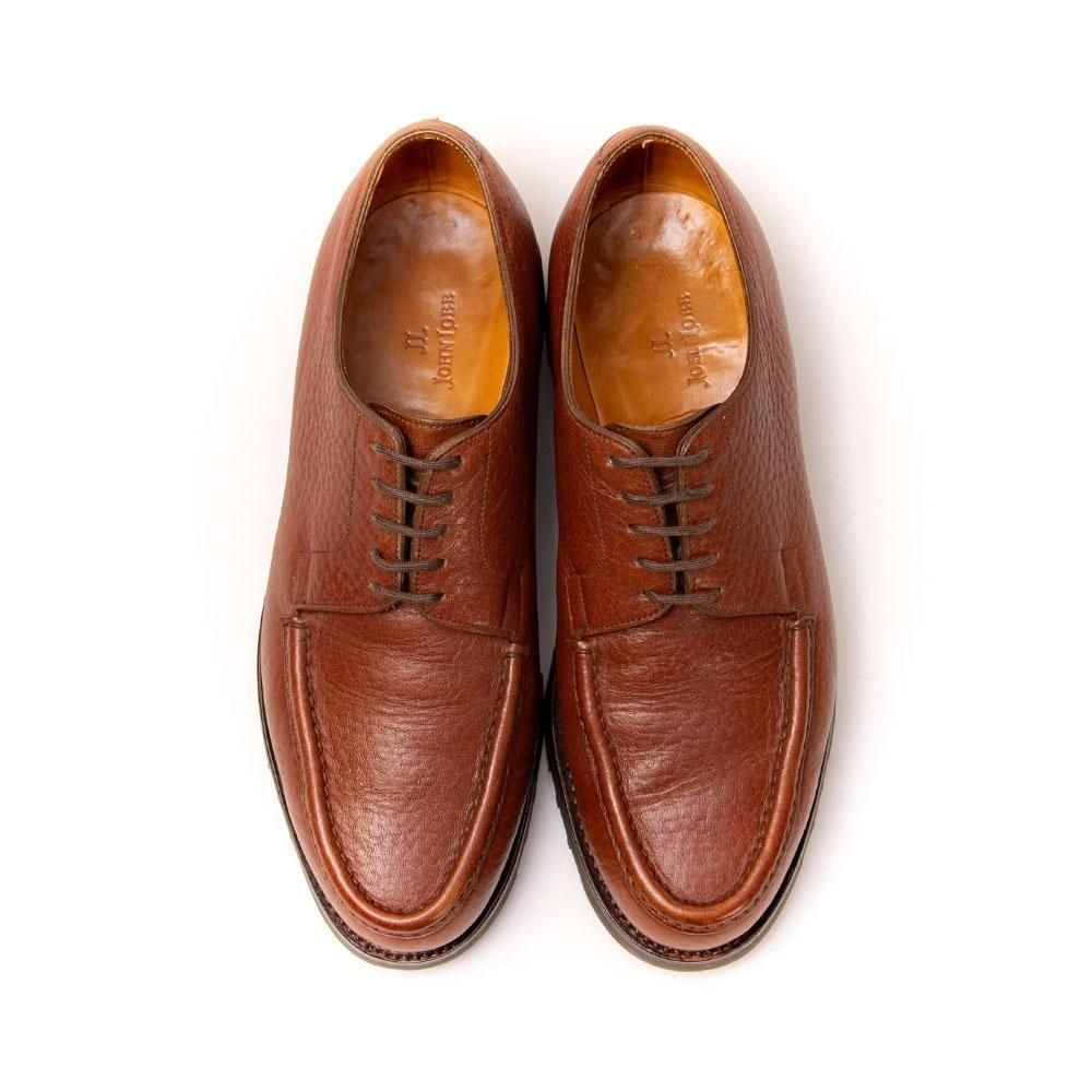 ジョンロブ AOSTA(アオスタ)Uチップ ブラウン グレインレザー サイズ