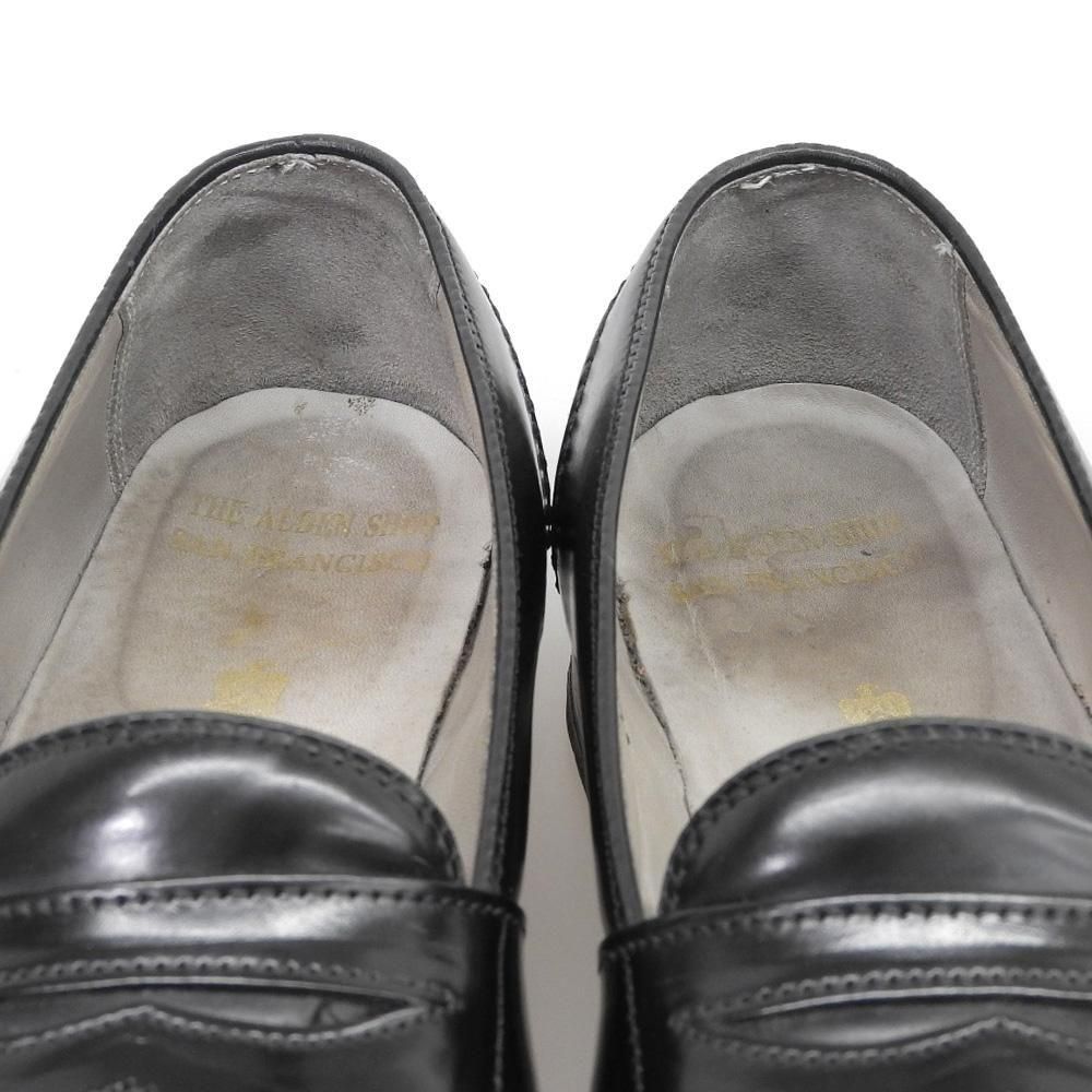 オールデン 6845 フルストラップコインローファー コードバン ブラック