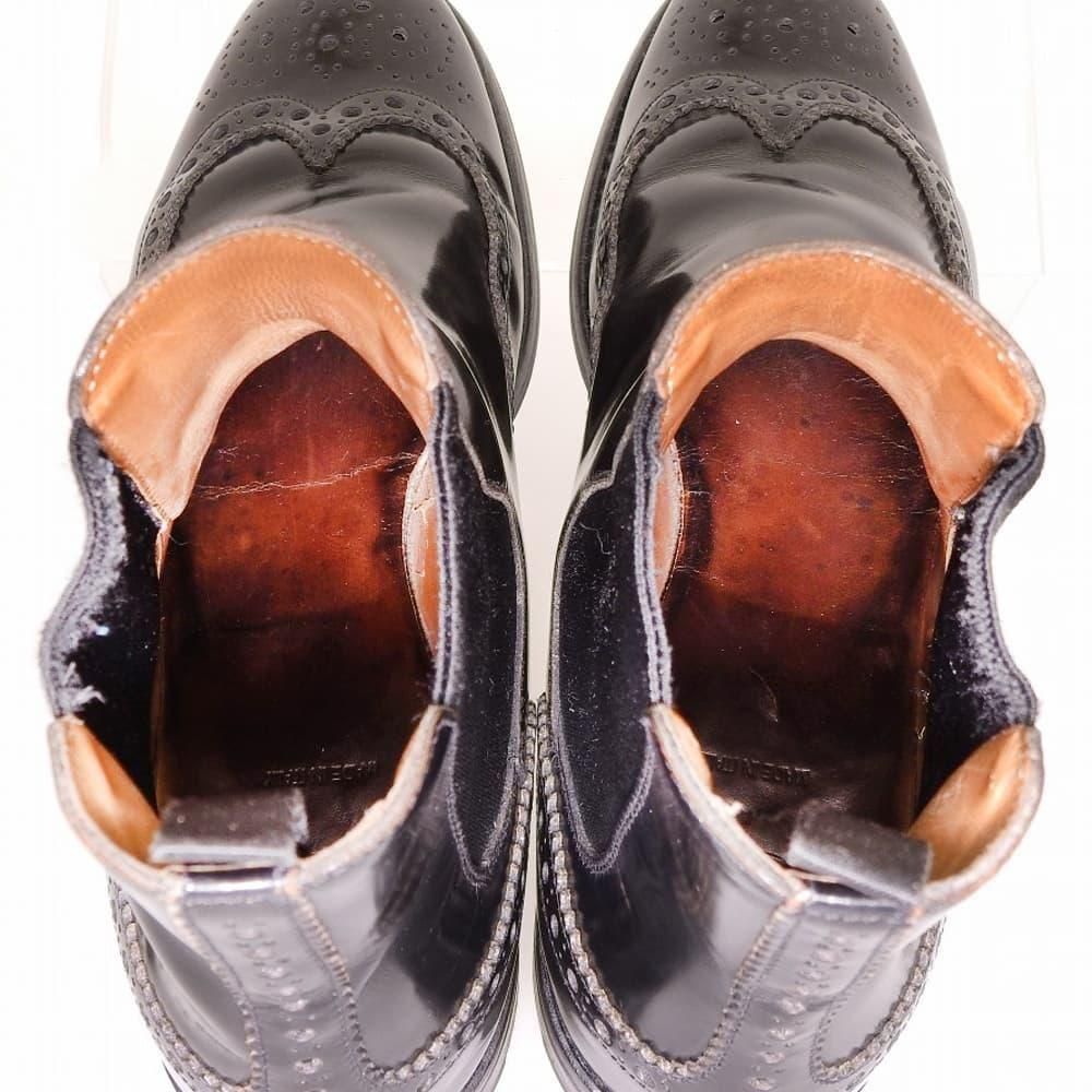 チャーチ✨サイドゴアブーツ KETSBY ウィングチップ ボルドー 23.5