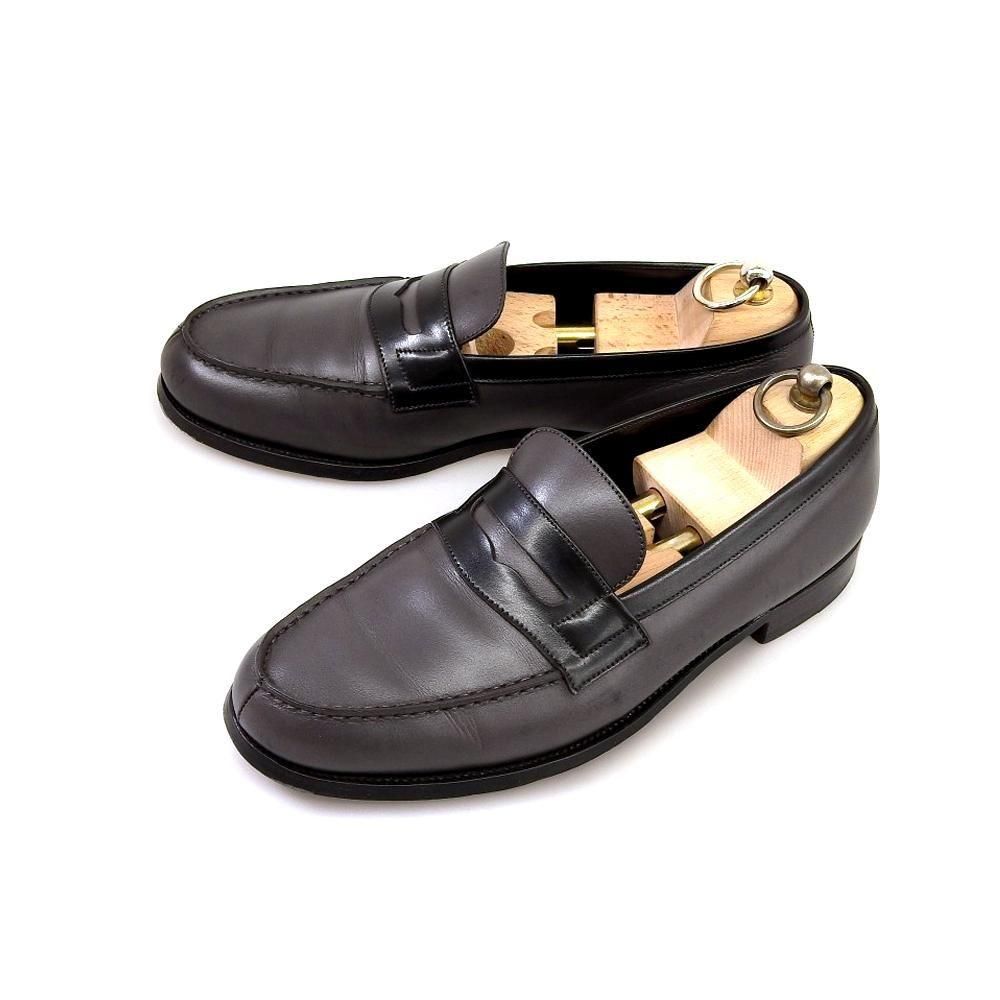 ジェイエムウエストン 180 シグニチャーローファー コンビ ブラック