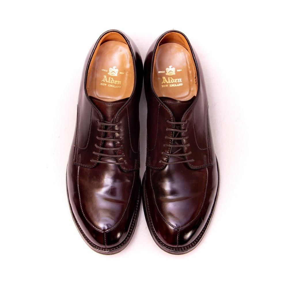 オールデン 54321 Vチップ コードバン バーガンディ モディファイド