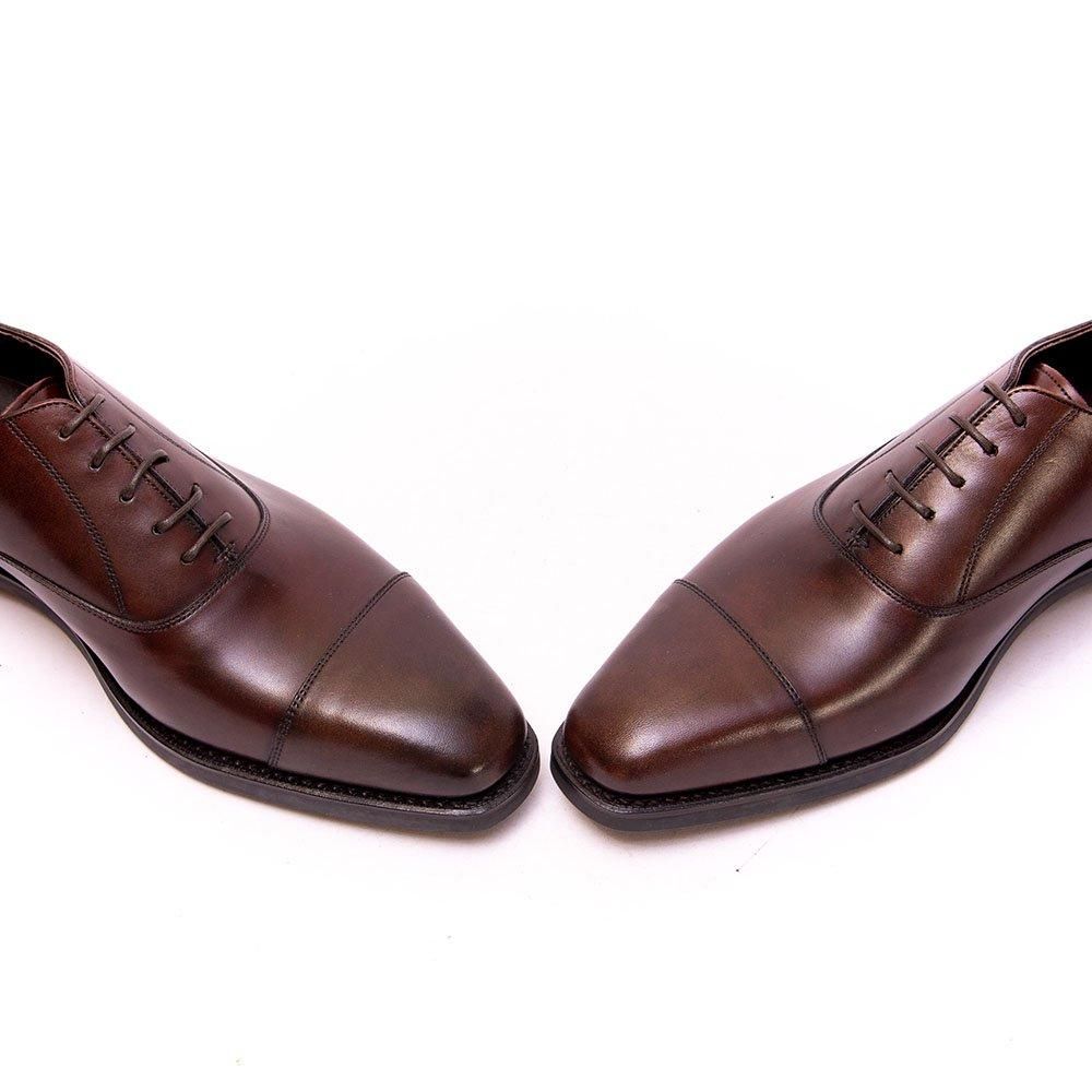 三陽山長 友之介(TOMONOSUKE) ストレートチップ ダークブラウン