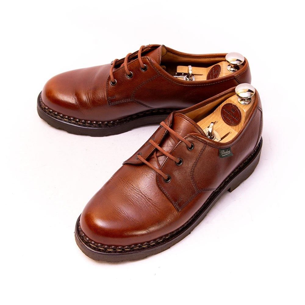 パラブーツ CASTEL(キャッスル)プレーントゥ 3アイレットダービー