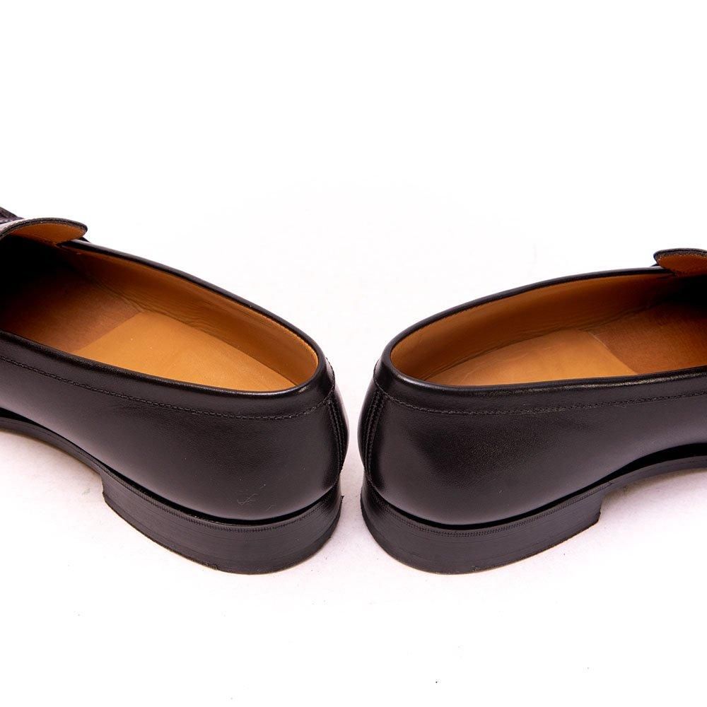 ジェイエムウエストン 180 シグニチャーローファー ブラック サイズ5D