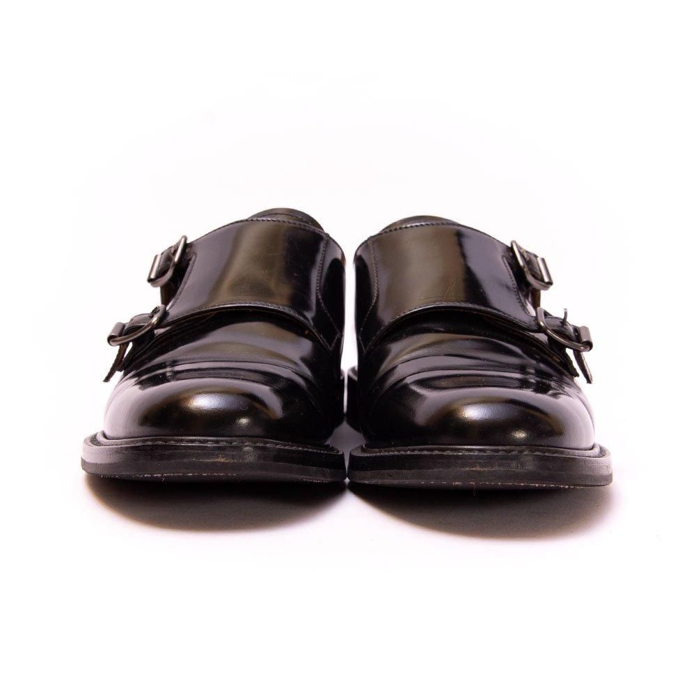 チャーチ LORA R(ローラ) ダブルモンク ブラック ポリッシュド