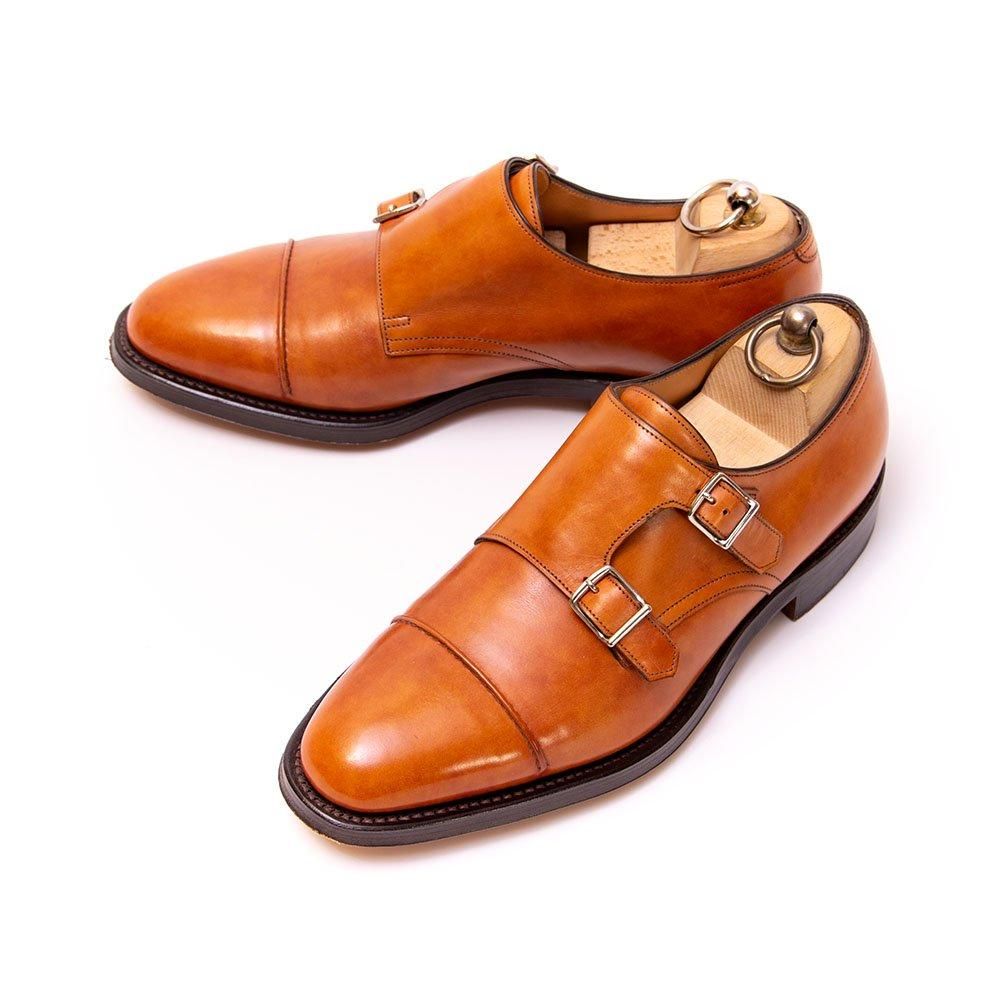 ジョンロブ WILLIAM2(ウィリアム2) ダブルモンク チェスナット