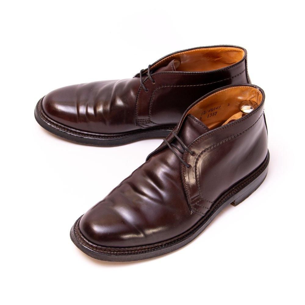 オールデン 1357 チャッカブーツ バーガンディ コードバン 1339同型