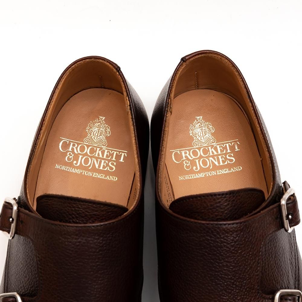 クロケット＆ジョーンズ ロウンズ LOWNDES ダブルモンク グレイン