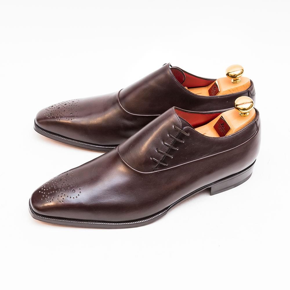 エンツォボナフェ サイドレース メダリオン 手縫い マッケイ LAVORATE