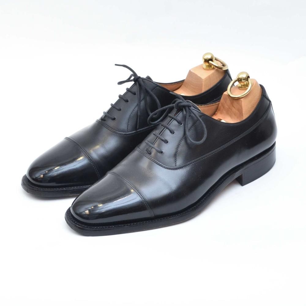 スコッチグレイン 936 ストレートチップ 黒 ブラック サイズ24 - 中古