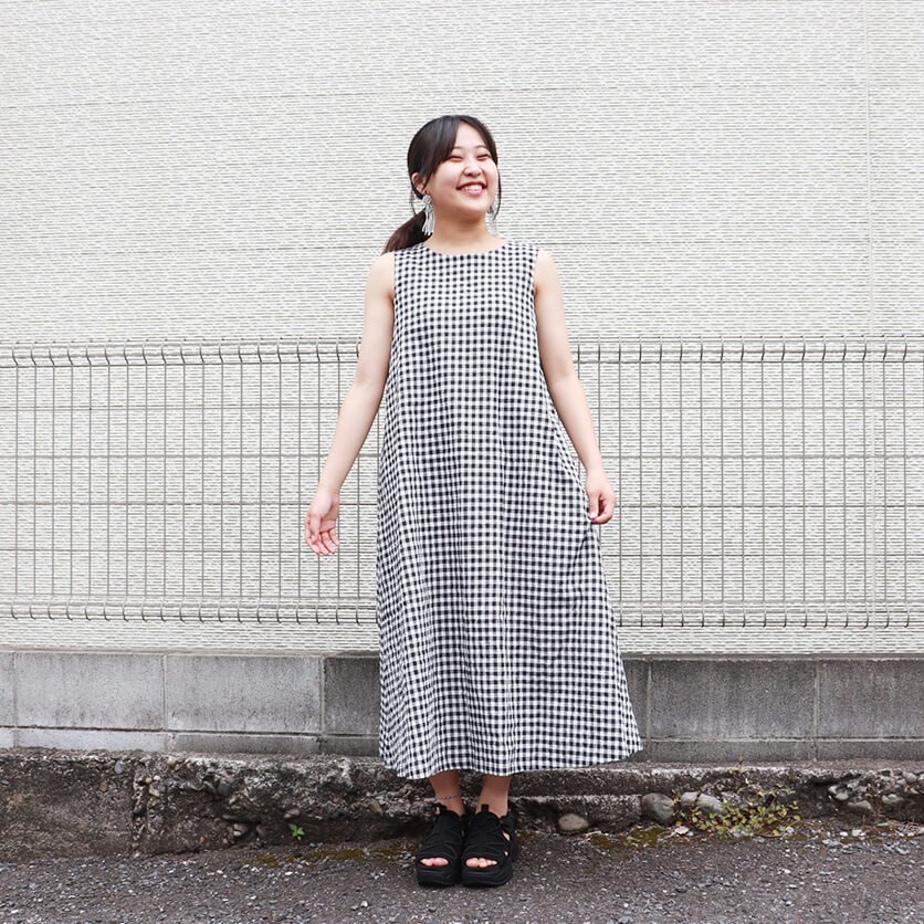 ホームソーイング型紙シリーズ】No.038_ノースリーブAラインワンピース