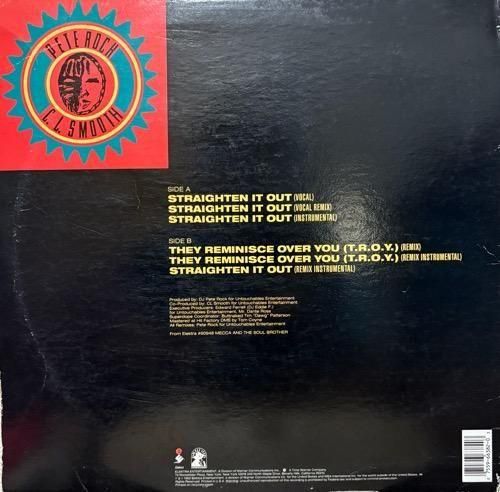 Pete Rock & C.L. Smooth / Straighten It Out (1992 US ORIGINAL